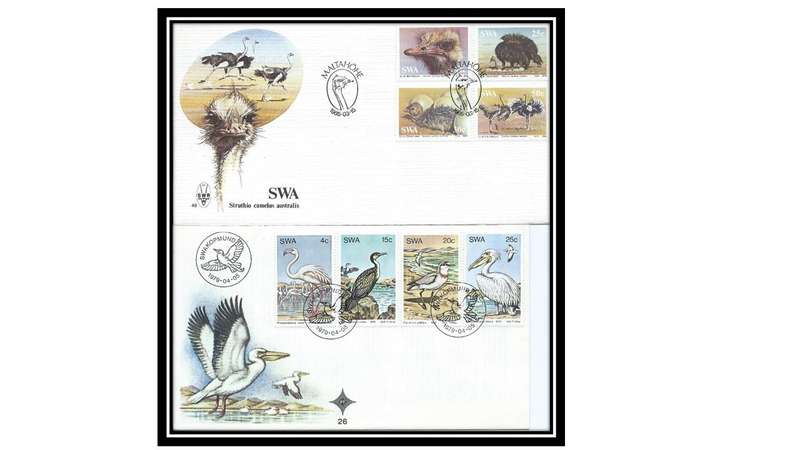 Bird Selection of 18 FDC, First Day Sheets and Postcards.
