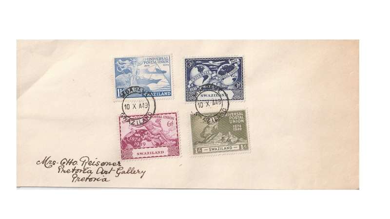 Swaziland 1949 Universal Postal Union.