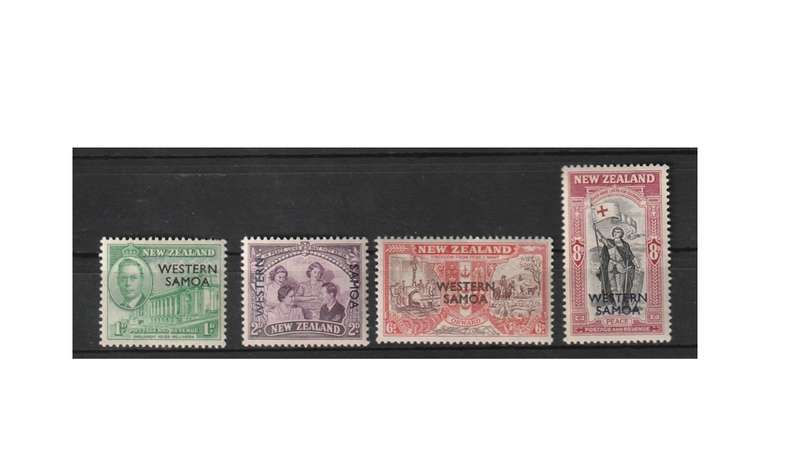 Samoa 10 Page Selection of Stamps. Mint & Very Lightly Hinged SG (2008) Cat Value R1325.