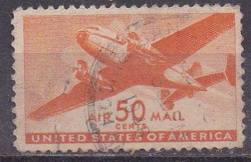 USA 1941-44 airmail issue 50c single FU