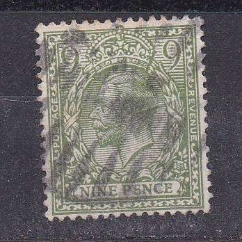 Great Britain 1912-24 King Edward vii 9d FU