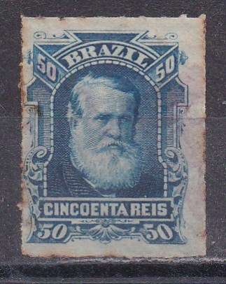 Brazil 1878-79 Emperor Dom Pedro 50r FU