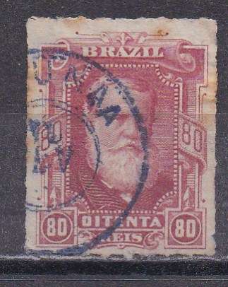 Brazil 1878-79 Emperor Dom Pedro 80r FU