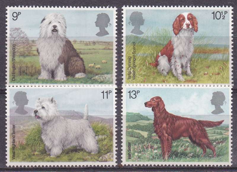 Great Britain 1979 British dogs full set MNH