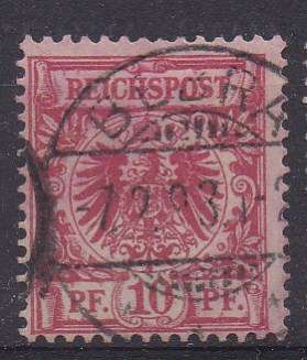 Germany 1889-1900 Reichspost 10pf FU