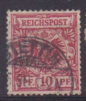 Germany 1889-1900 Reichspost 10pf FU