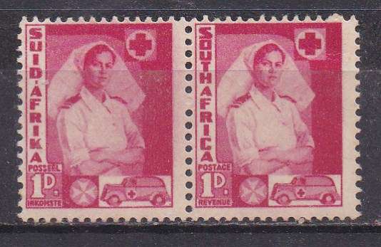 Union of SA 1941-42 large war effort issue 1d MM