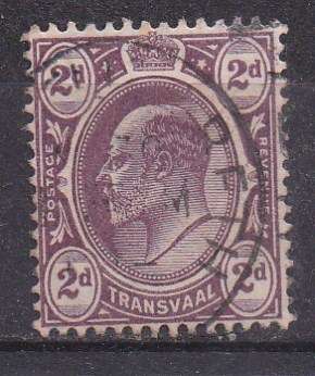 Transvaal 1905-09 King Edward vii 2d FU