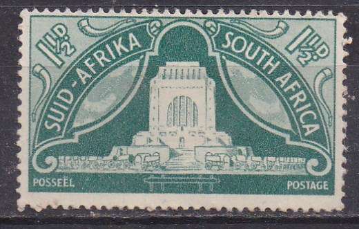 Union of SA 1949 inauguration of voortrekker monument 1 & 1/2d MM