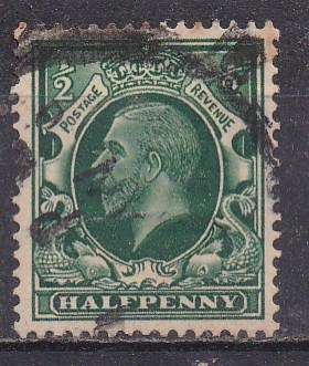 Great Britain 1934-36 KG v definitive issue 1/2d FU