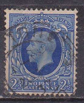 Great Britain 1934-36 KG v definitive issue 2 & 1/2d FU