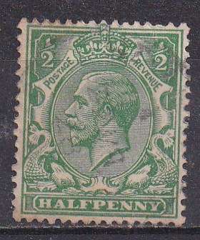 Great Britain 1924-26 KG v issue 1/2d FU
