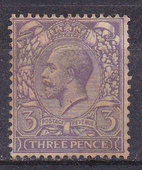Great Britain 1924-26 KG v issue 3d FU