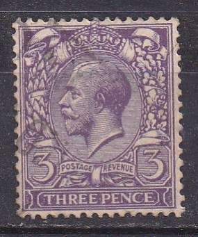 Great Britain 1924-26 KG v issue 3d FU