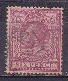 Great Britain 1924-26 KG v issue 6d FU