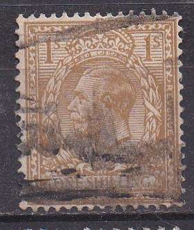 Great Britain 1924-26 KG v issue 1/- FU