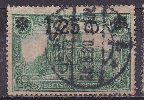 Germany 1920 local motifs 1.25m O/P on 1m FU