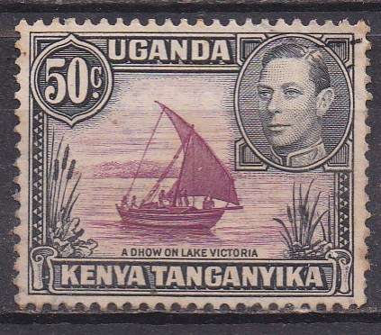 KUT 1938 King George vi definitive issue 50c MM
