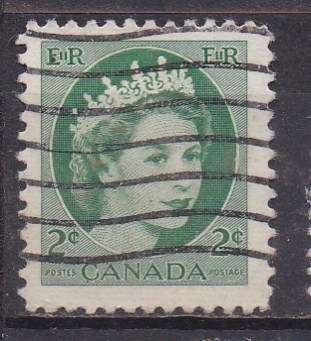 Canada 1953 Queen Elizabeth ii 2c FU