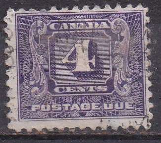 Canada 1930-32 postage due 4c FU