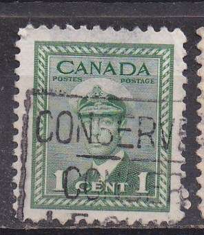 Canada 1942 King George vi in naval uniform 1c FU