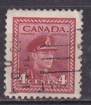 Canada 1942 King George vi in naval uniform 4c FU