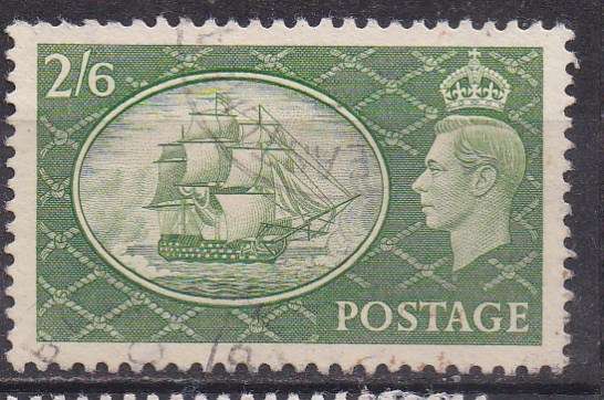 Great Britain 1951 King George vi 2/- 6d FU