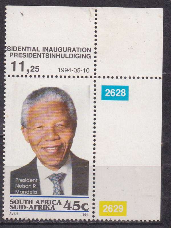 RSA 1994 Presidential inauguration 45c MNH
