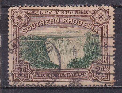 Southern Rhodesia 1935-41 Victoria falls 2d FU