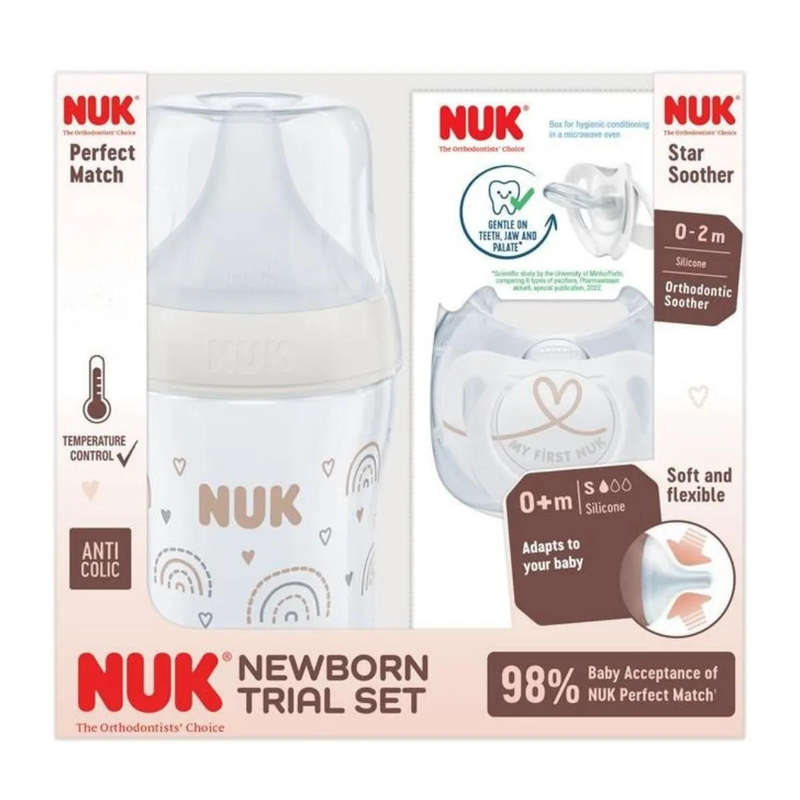 Nuk Perfect Match Trial Pack 0M+