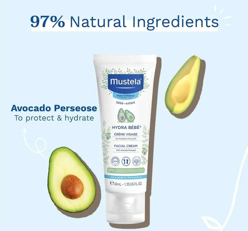 Mustela Hydra Bebe Facial Cream 40ml