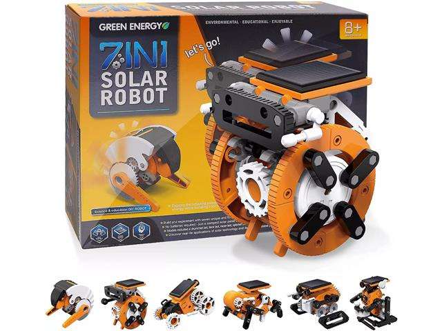 7-in-1 Solar Robot Kit