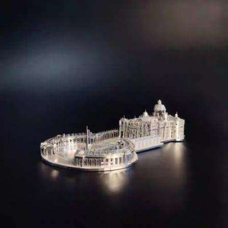 3D Metal Assembled Model St. Peter's Basilica