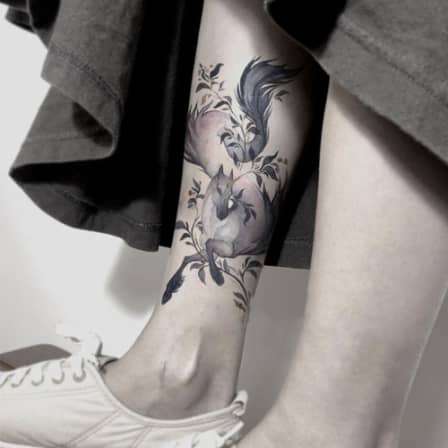 Temporary tattoo stickers Beautiful unicorn