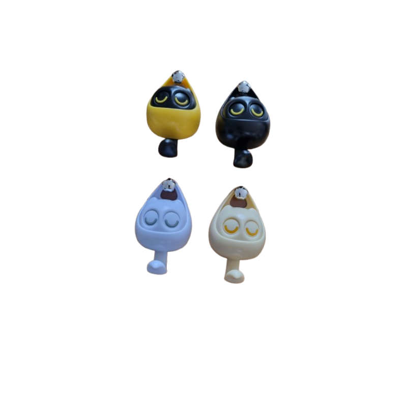 Winking Cat Hook Set of Four
