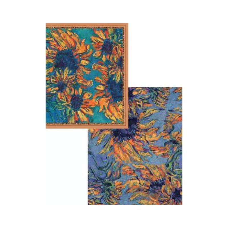 Sunflower scarf
