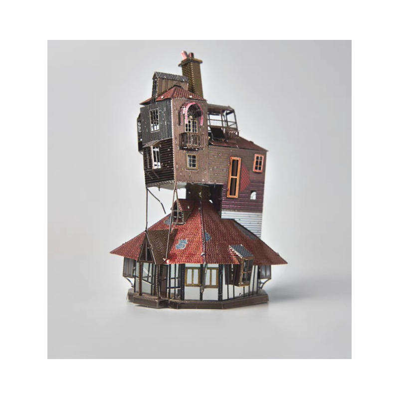 3D Puzzles and Tools Metal Weasley Burrow in Color