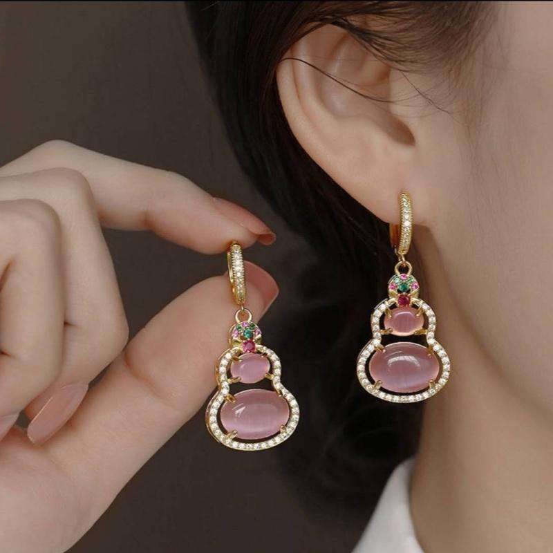 New Chinese style gourd earrings