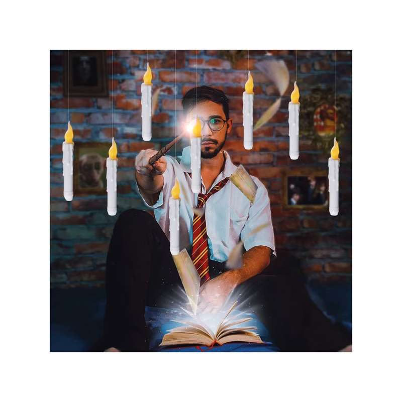 Harry Potter Hanging Candle Lights and Remote Control Wand