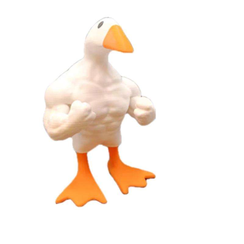 Buff Duck Figurine with magnetic