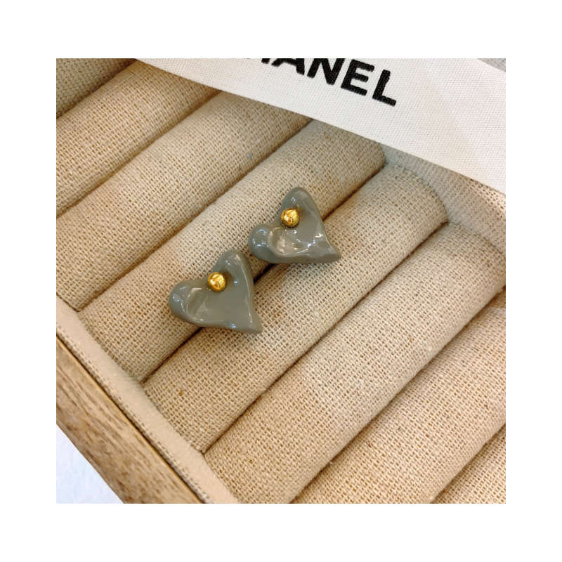 French Heart Earrings Set of Two