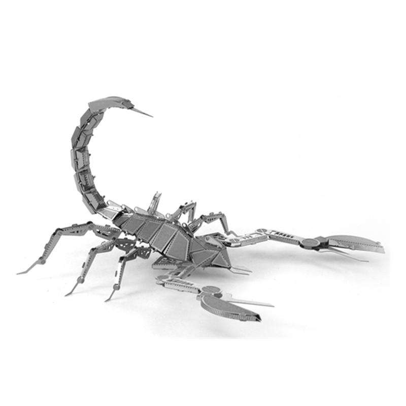 3D Metal Puzzle Scorpion with Tools