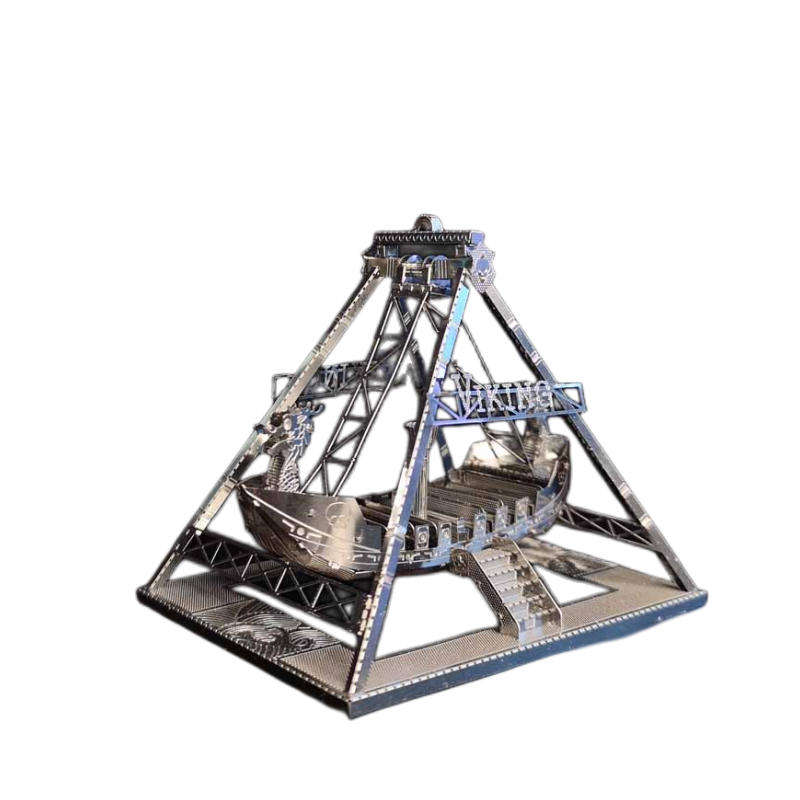 3D Metal Puzzle Viking Ship with Tools