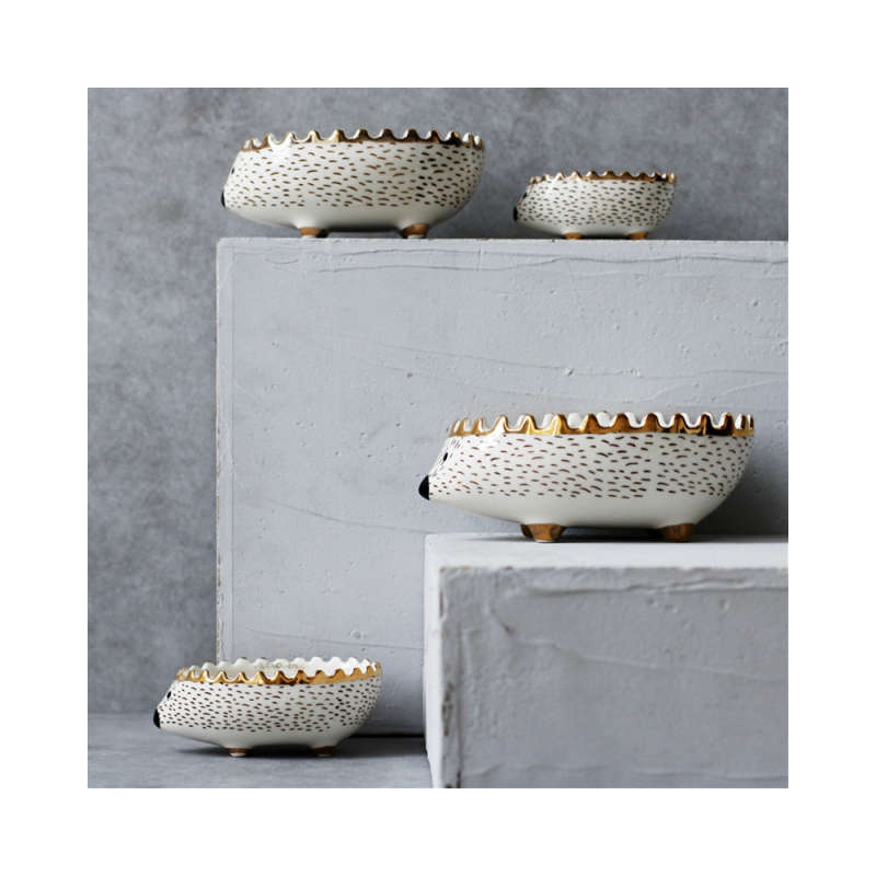 Nordic Style Hedgehog Measuring Bowls Set of Four