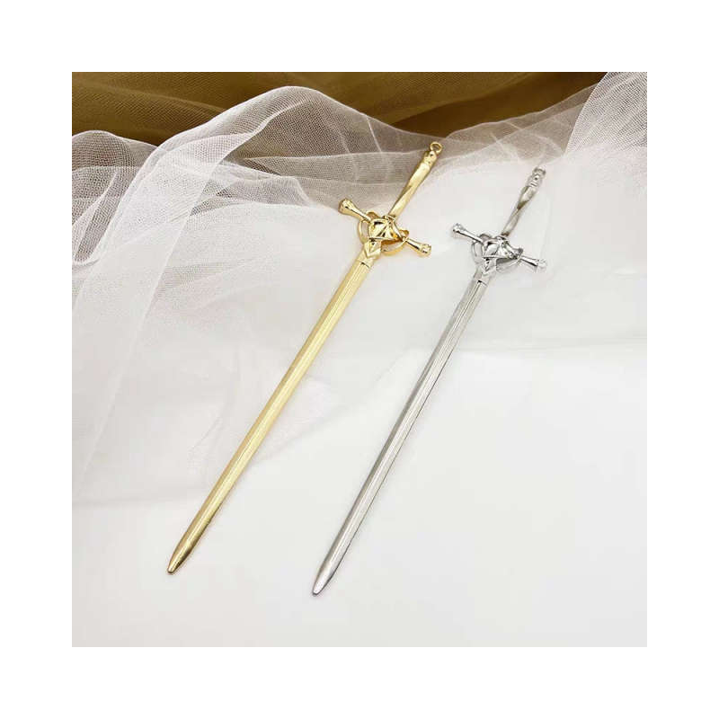 Unisex Sword Hairpin Two-piece Set