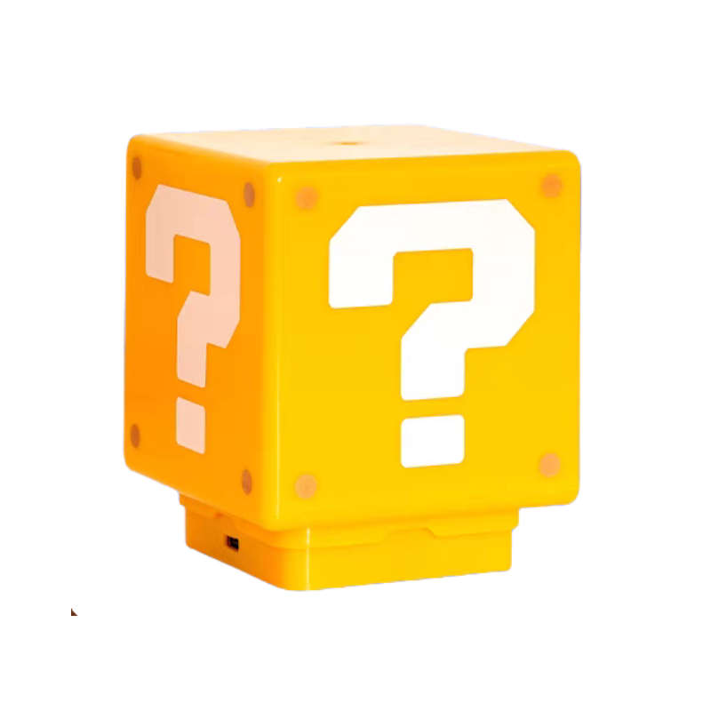 Super Mario Question Mark USB night light with sound effects