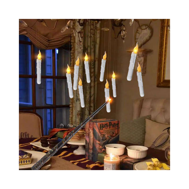 Harry Potter Hanging Candle Lights and Remote Control Wand