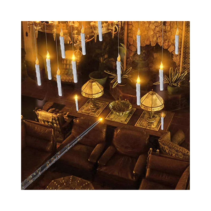 Harry Potter Hanging Candle Lights and Remote Control Wand