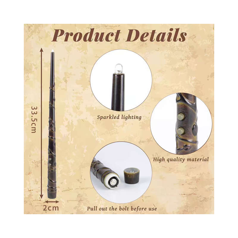 Harry Potter Hanging Candle Lights and Remote Control Wand