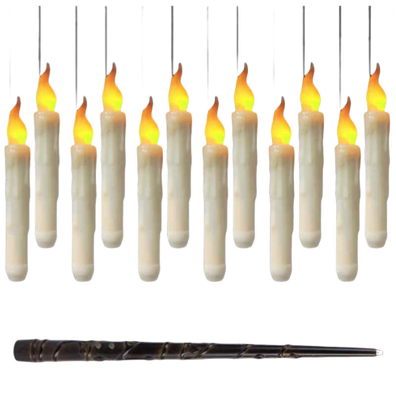 Harry Potter Hanging Candle Lights and Remote Control Wand